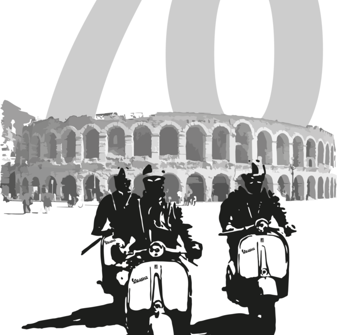 Vespa raduno nazionale “Raduno Vespistico del LXXale Vespa Club Verona” – 1 settembre 2019