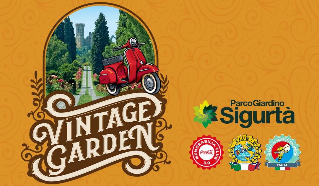 Vespa raduno nazionale “Vintage Garden” a Valeggio sul Mincio (VR)
