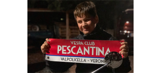 +14 significa… nuovo vespista al Vespa Club Pescantina!
