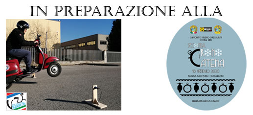 In preparazione alla Seconda Crono Catena Città di Coccaglio (BS) – allenamenti della Squadra Corse del Vespa Club Pescantina