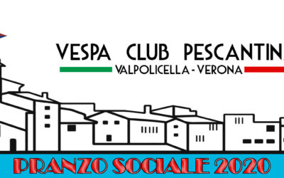 Pranzo sociale Vespa Club Pescantina: 10 anni e non sentirli. Verso un 2020 condito da Vespa e beneficenza