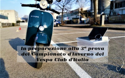 In preparazione alla 3ª prova del Campionato d’Inverno del Vespa Club d’Italia