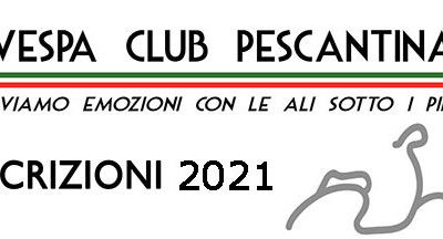 Aperte le iscrizioni all’Anno Vespistico 2021!