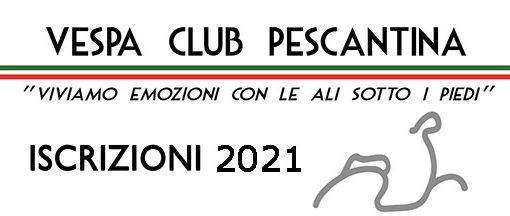 Aperte le iscrizioni all’Anno Vespistico 2021!