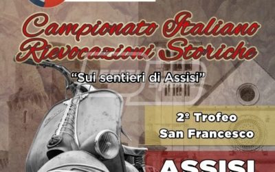 Terzo posto di Tubini per il Vespa Club Pescantina al trofeo di Assisi